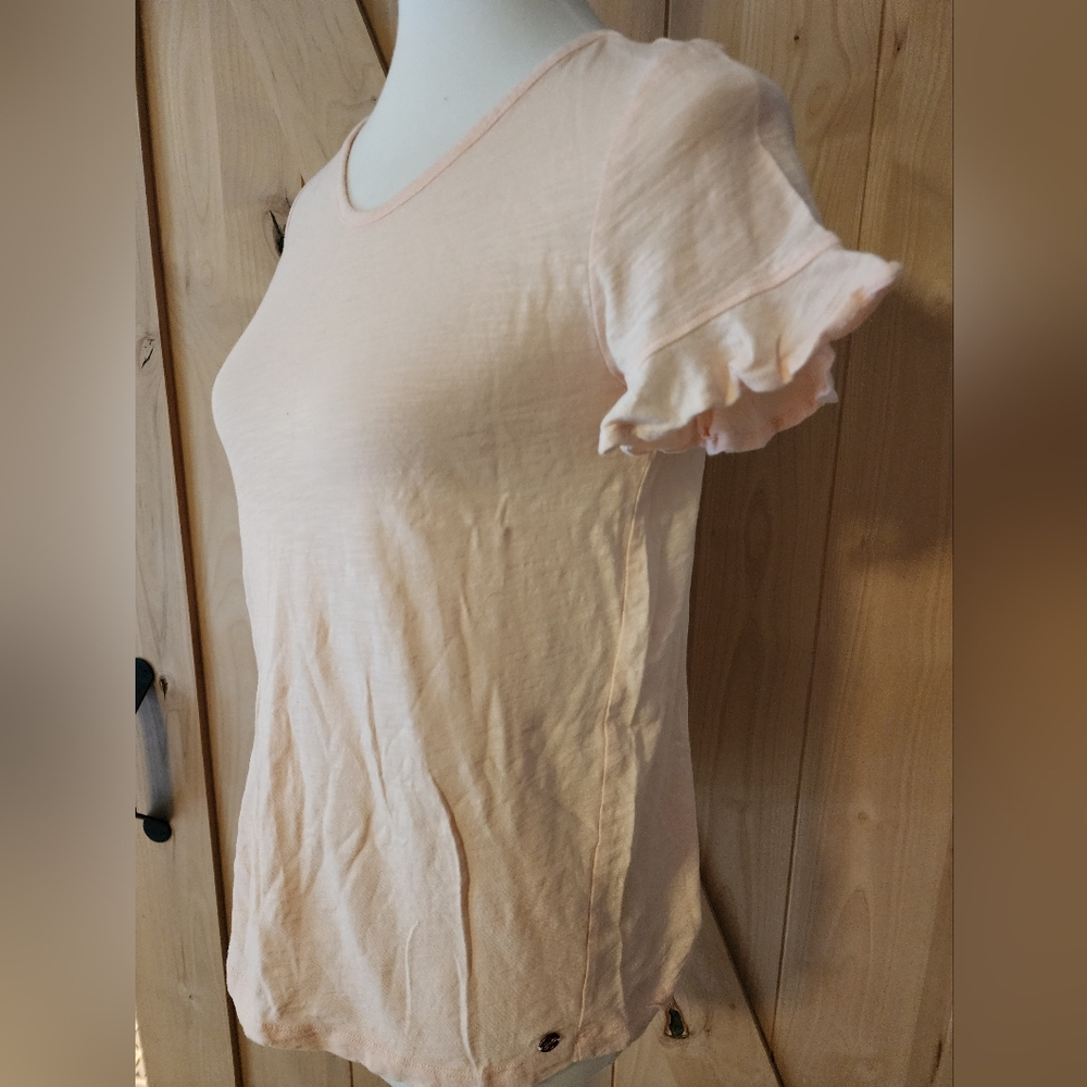 Matilda Jane Ruffle Tee Pink Size 16